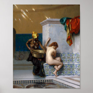 Moorish Bath Jean-Léon Gérôme Poster