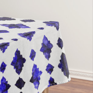 Moorish Charm – Geometric Heritage Moroccan Tablecloth