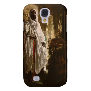 Moorish Chief African Art Painting Portrait Galaxy S4 Case