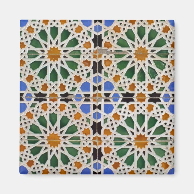 Moorish Geometric Magnet (Front)