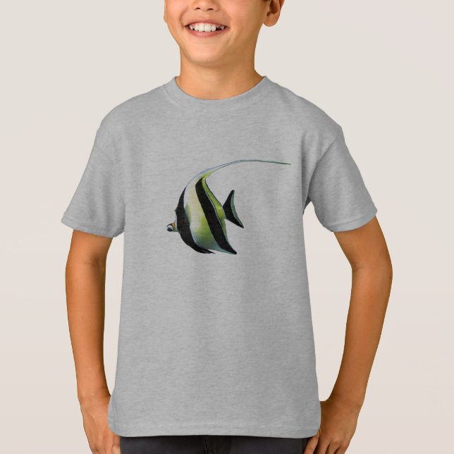 Moorish Idol Angelfish T-Shirt (Front)