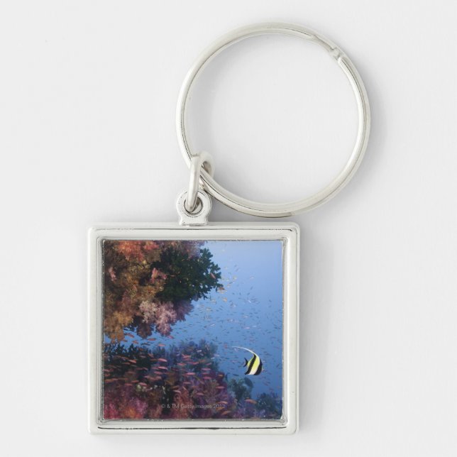 Moorish Idol Key Ring (Front)