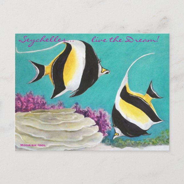 Moorish Idol Postcard (Front)