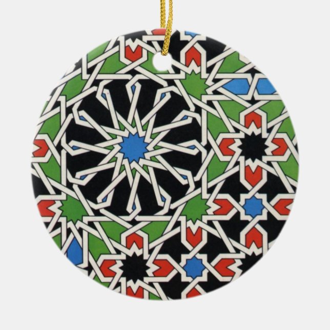 Moorish tile Ornament (Front)