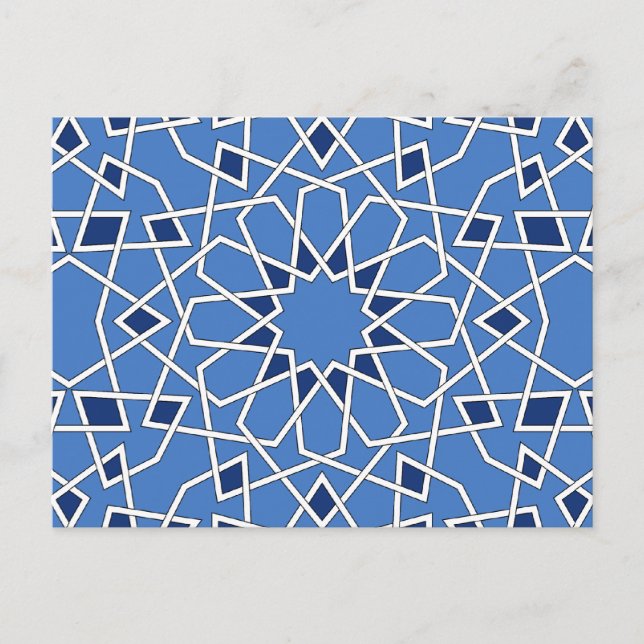 Moorish tile Postcard (Front)