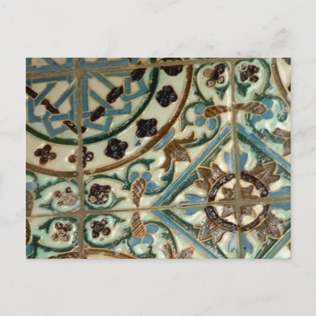 Moorish Tile Postcard (Front)