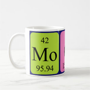 Moos periodic table name mug