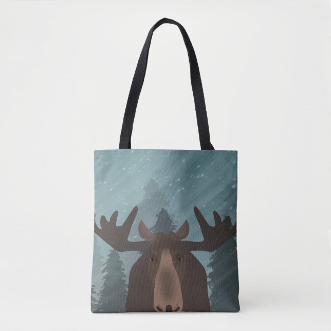 Moose Allover Tote (Front)