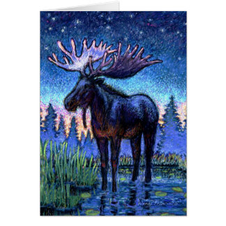 Moose At Dawn