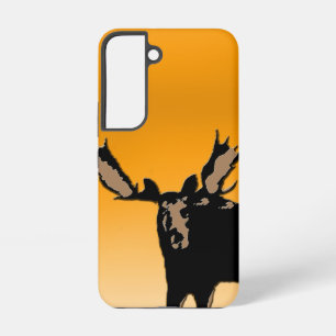 Moose at Sunset  - Original Wildlife Art Samsung Galaxy Case