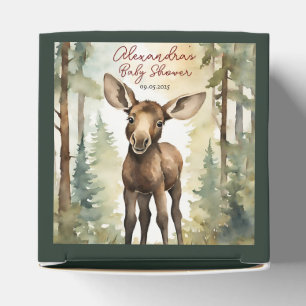 Moose Baby Gender Neutral Baby Shower Favour Box