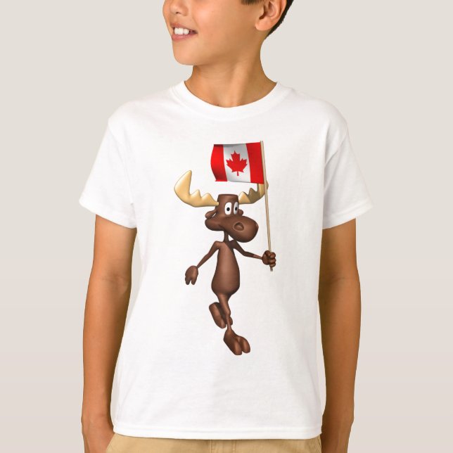 Moose Canada T-Shirt (Front)