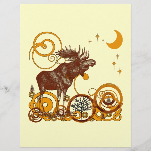 Moose Christmas Flyer (Front)