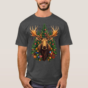 Moose Christmas T-Shirt
