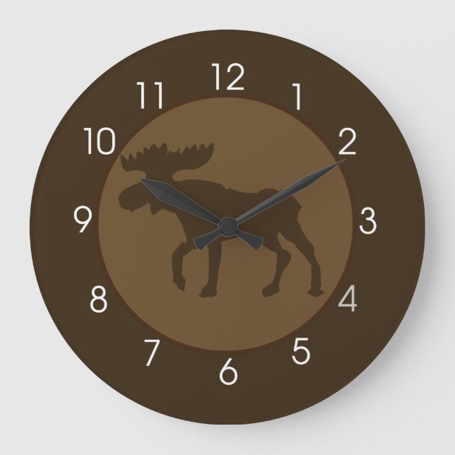 Moose clock (Front)