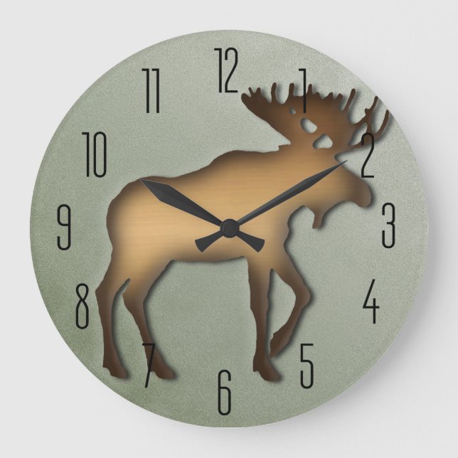 Moose Clock (Front)