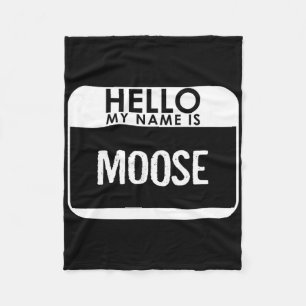 Moose Costume Fun Easy Halloween Outfit Animal  Fleece Blanket