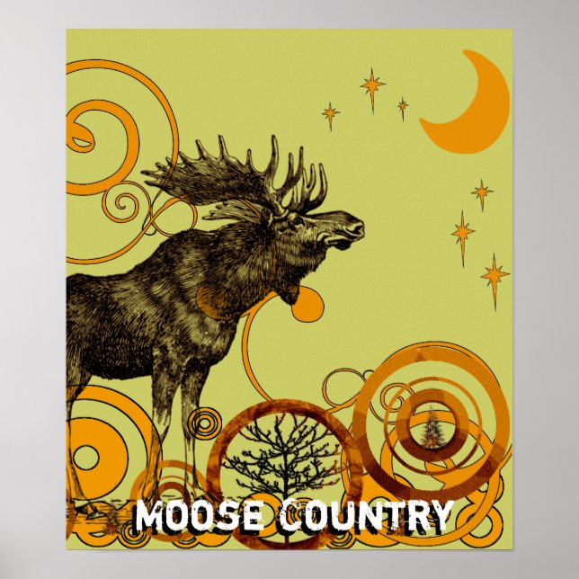 Moose Country Poster (Front)