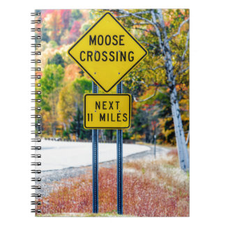 Moose Crossing Notebook