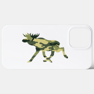 Moose / Elk Woodland Camouflage / Camo iPhone 13 Pro Max Case
