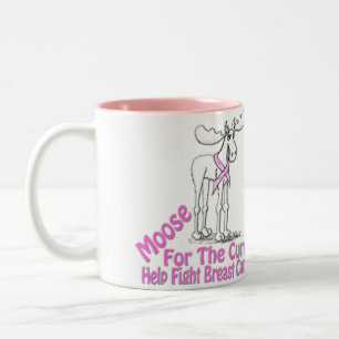 Moose For The Cure Coffee Mug