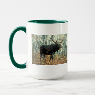 Moose Forest Trees Park Animal Wildlife Art Mug