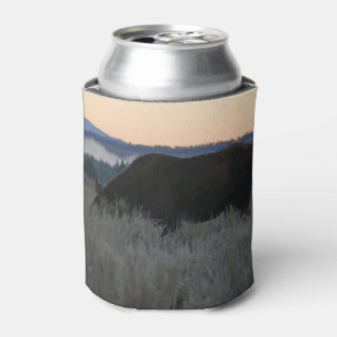 Moose Grazing at Sunrise at Grand Teton Can Cooler