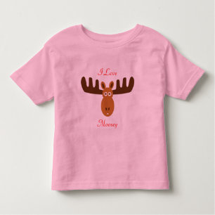 Moose Head_I Love Moosey Toddler T-Shirt