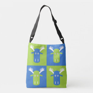 Moose Head Pop Art bags