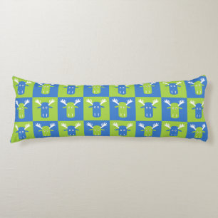 Moose Head Pop Art body pillow