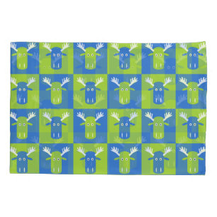 Moose Head Pop Art pillowcases