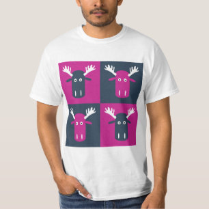 Moose Head Pop Art shirts & jackets