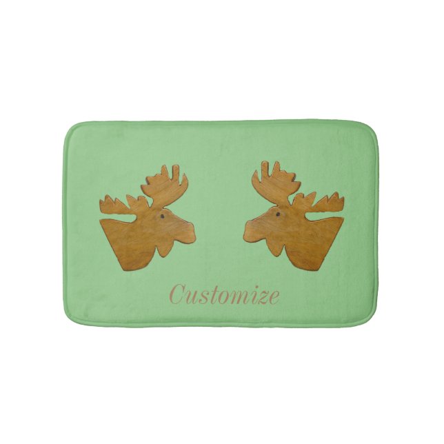 Moose Head Thunder_Cove   Bath Mat (Front)