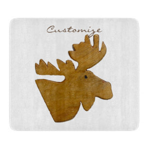 Moose Head Thunder_Cove Cutting Board