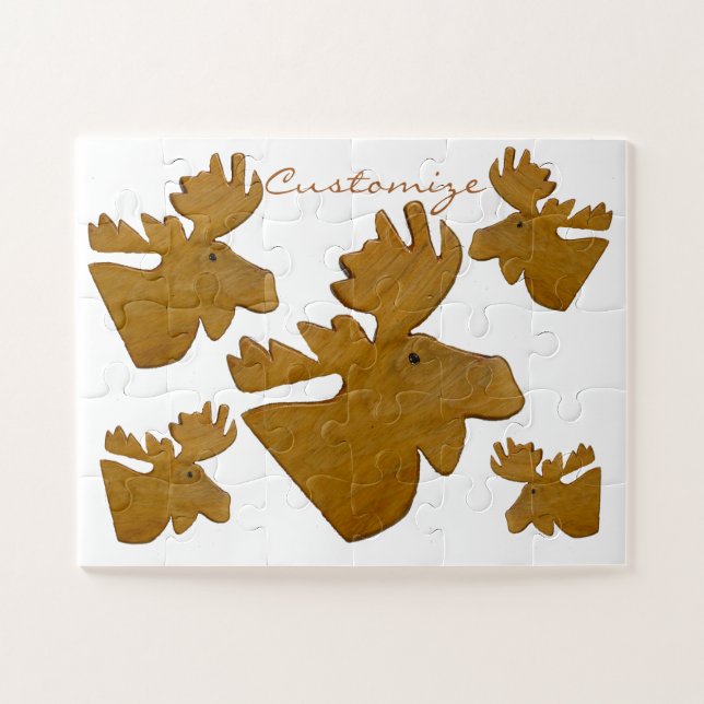 Moose Head Thunder_Cove Jigsaw Puzzle (Horizontal)