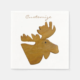 Moose Head Thunder_Cove Napkin