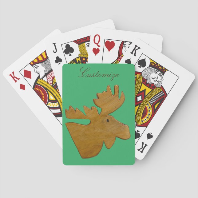 Moose Head Thunder_Cove Playing Cards (Back)