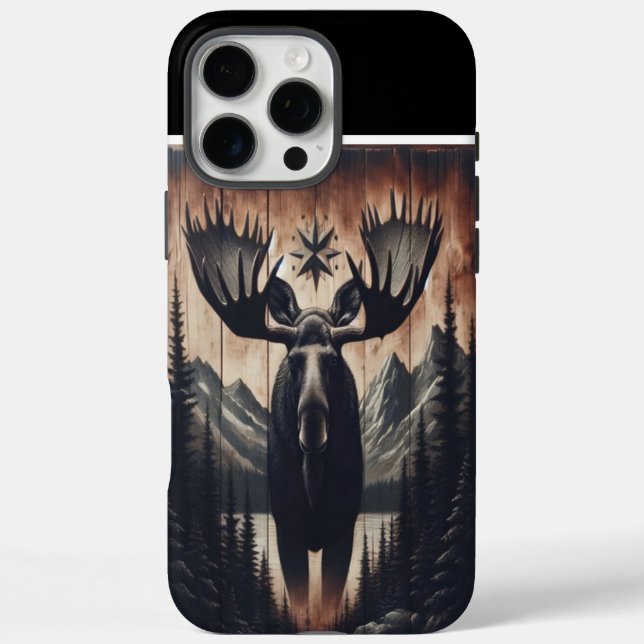 Moose In The Pines Case-Mate iPhone Case (Back)