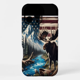 Moose In The Wilderness iPhone 16 Pro Max Case