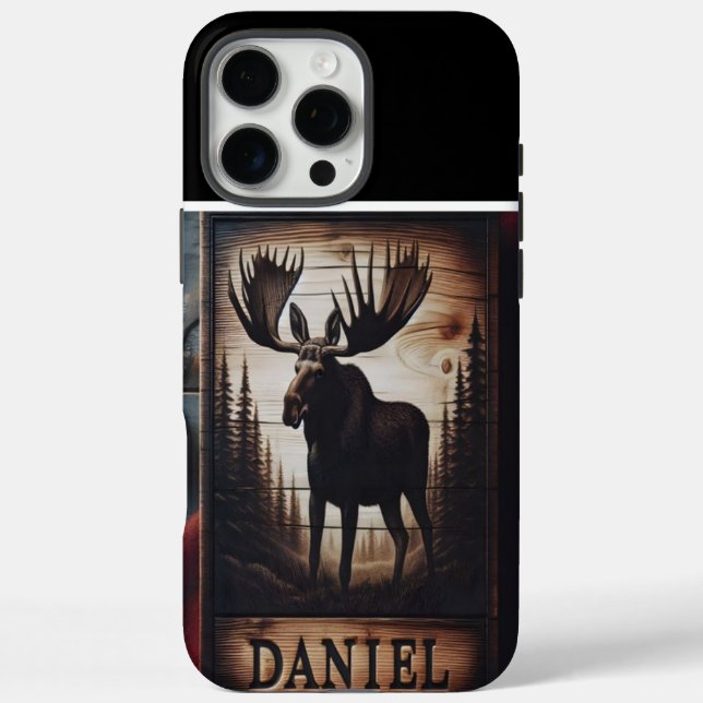 Moose In The Woods Case-Mate iPhone Case (Back)