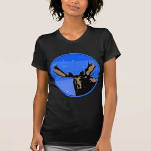 Moose in Winter - Original Wildlife Art T-Shirt