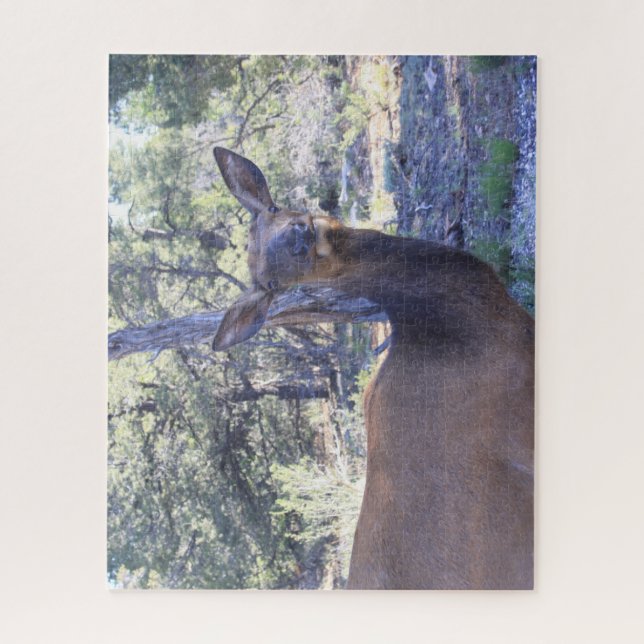 Moose Jigsaw Puzzle (Vertical)
