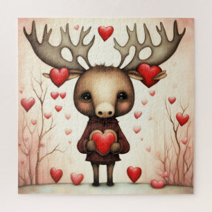 Moose Love 3 Jigsaw Puzzle