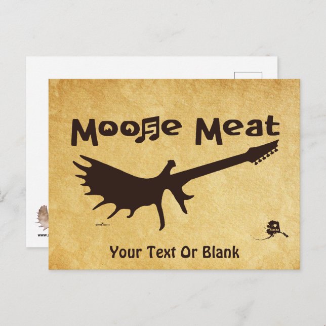 Moose Meat Rock Band Postcard (Front/Back)