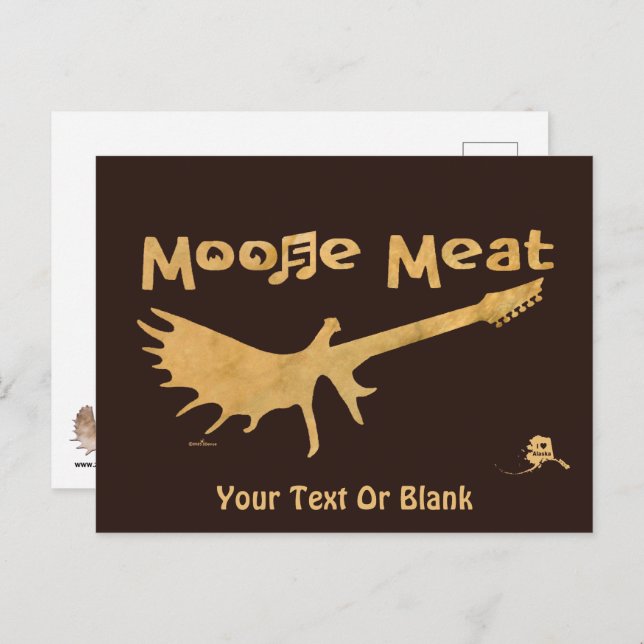 Moose Meat Rock Band Postcard (Front/Back)
