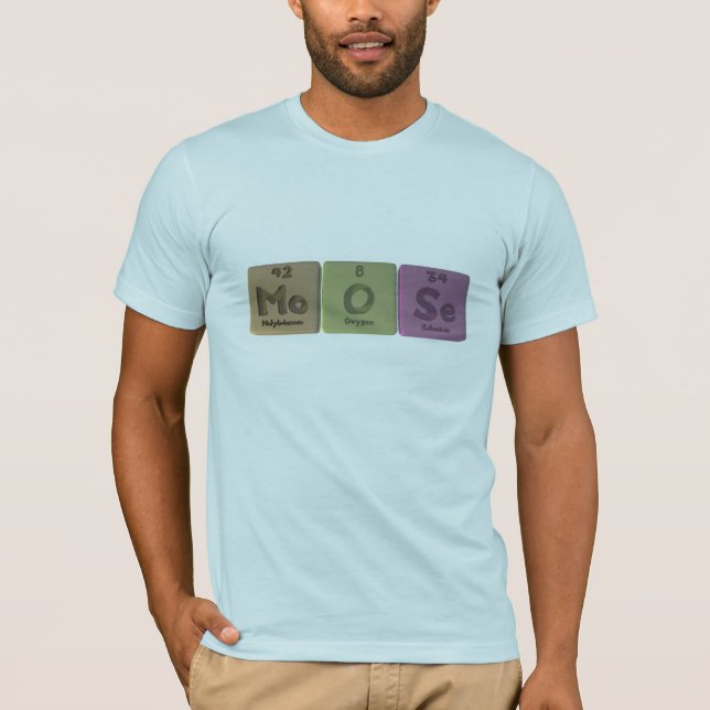 Moose-Mo-O-Se-Molybdenum-Oxygen-Selenium.png T-Shirt (Front)