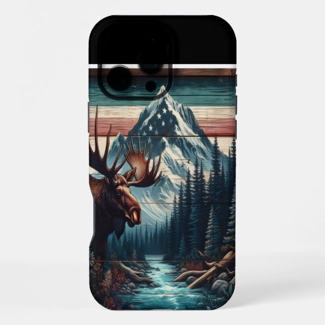 Moose Mountain  iPhone Case (Back)
