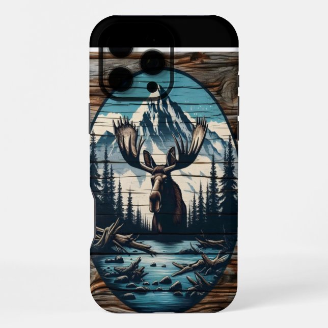 Moose Mountain  iPhone Case (Back)
