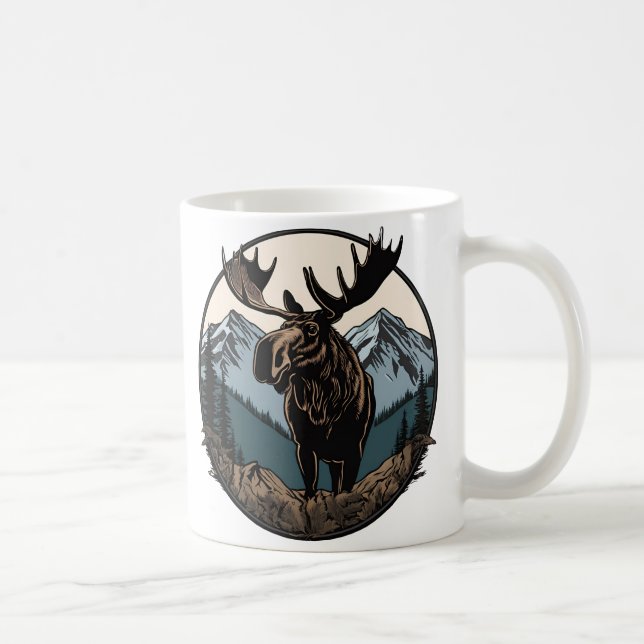Moose Mountain mug (Right)