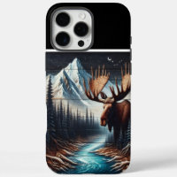 Moose & Mountain Night